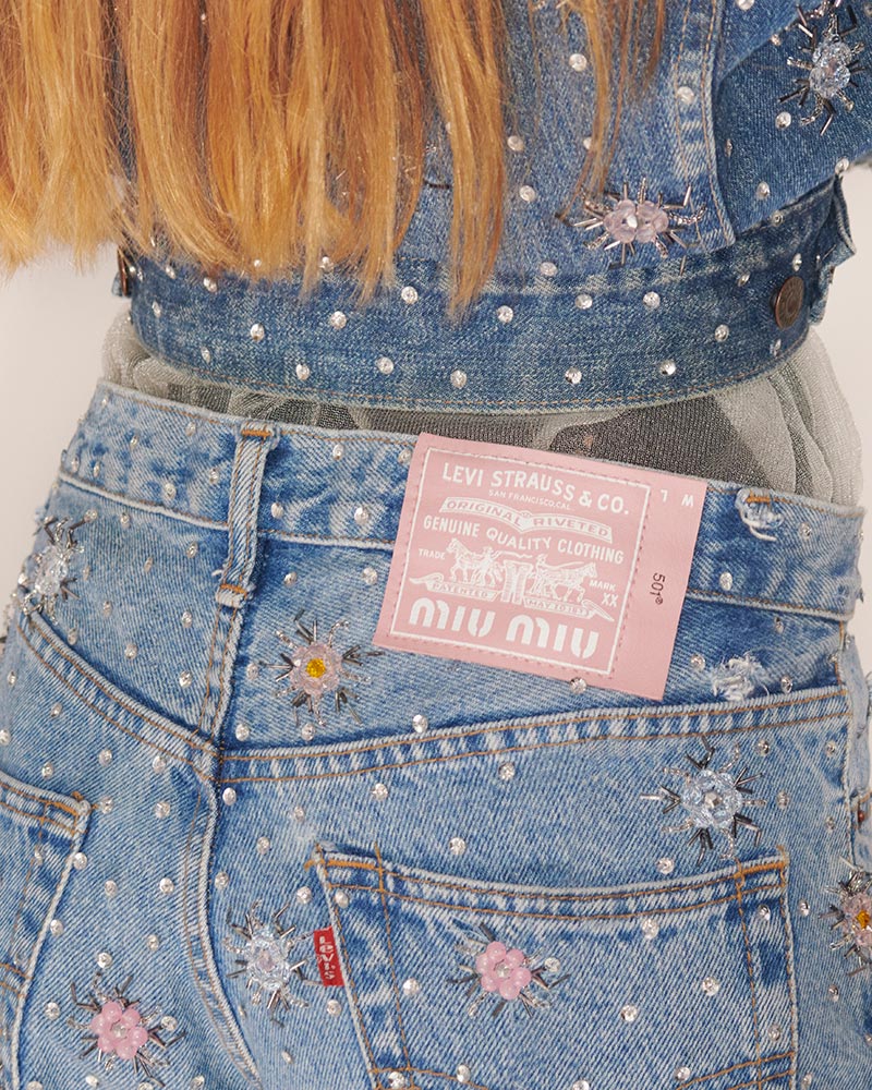 Upcycled by Miu Miu x Levi's | Photo: Johnny Dufort